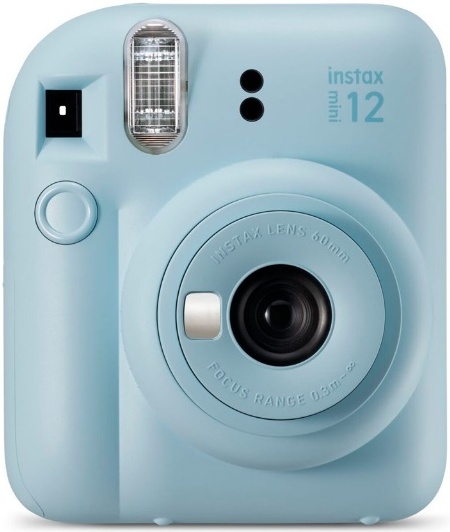 Фото Фотоаппарат моментальной печати Fujifilm Instax Mini 12, синий Фото Фотоаппарат моментальной печати Fujifilm Instax Mini 12, синий
