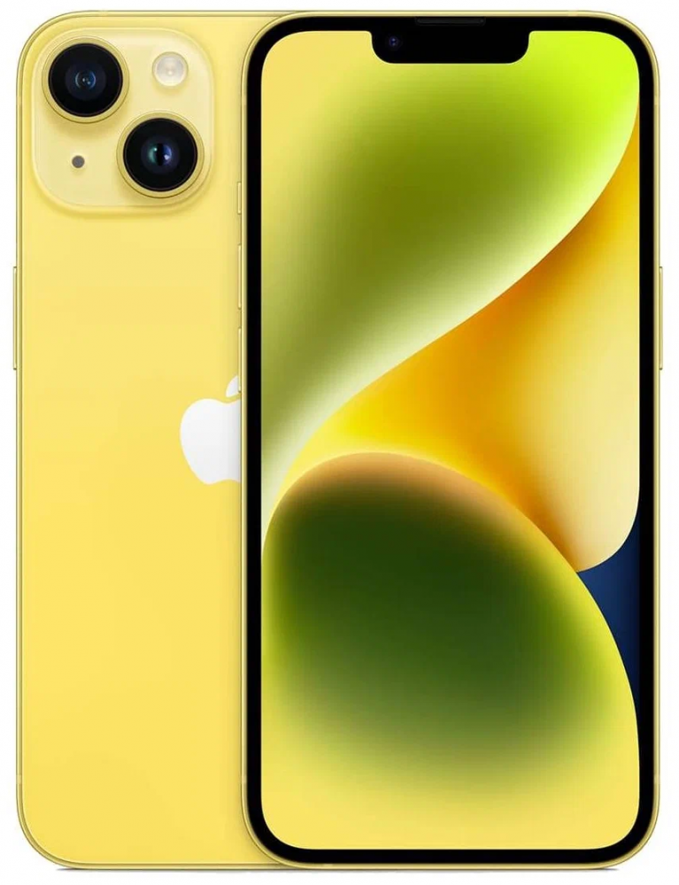 Фото Apple iPhone 14 Plus, 128 ГБ, Жёлтый На фото изображено Apple iPhone 14 Plus, 128 ГБ, Жёлтый